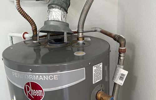 water heater inspection